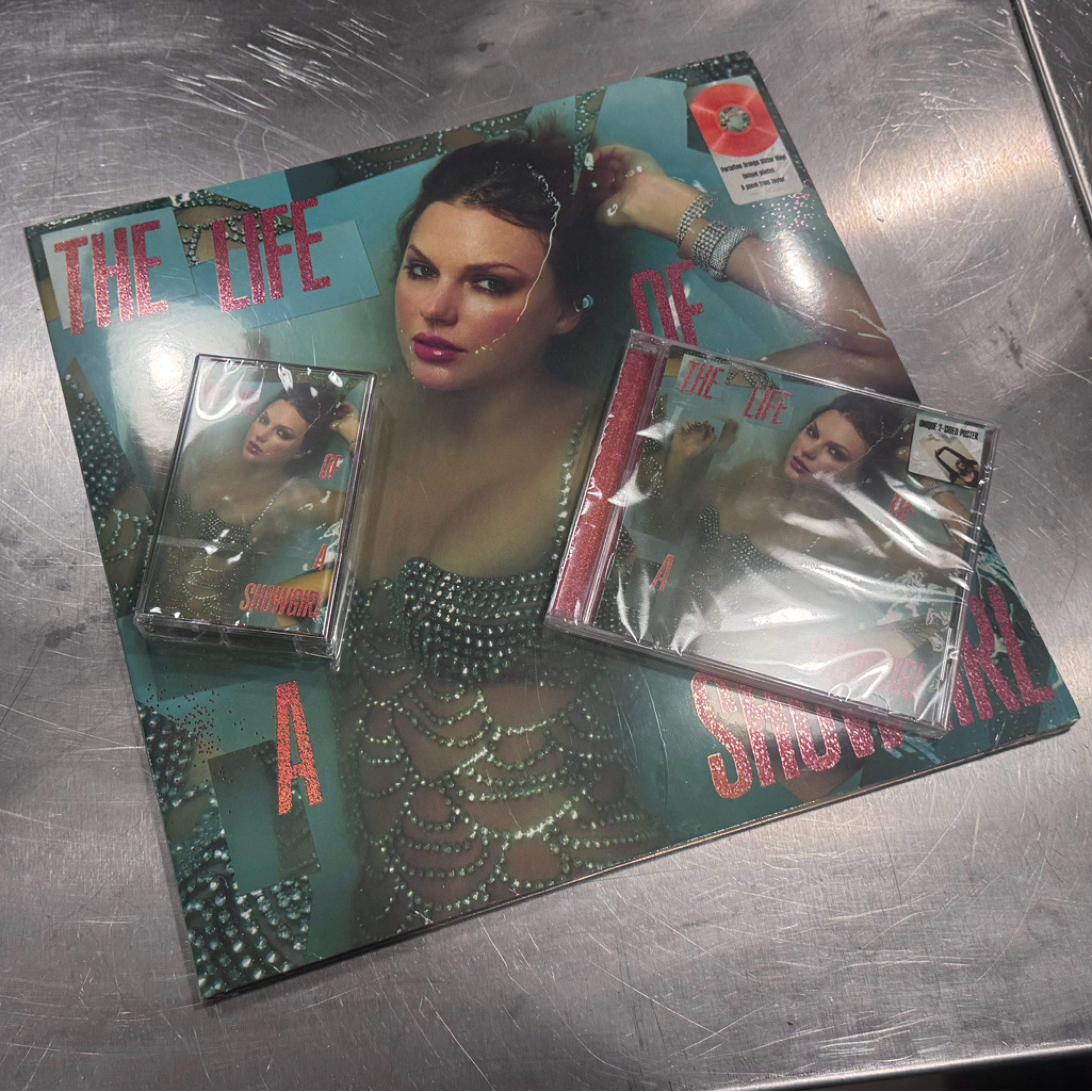 The Life Of A Showgirl Vinyl, Cassette & Cd Set